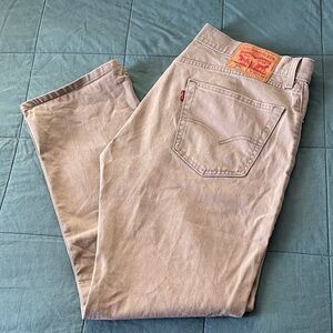 Levi's Khaki Jeans